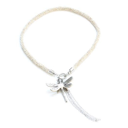 Short Dragonfly Necklace