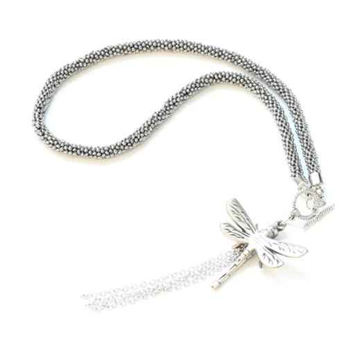 Short Dragonfly Necklace