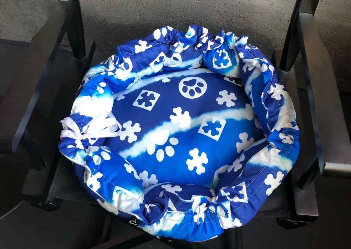 Chewy Pawtton Bed - Blue