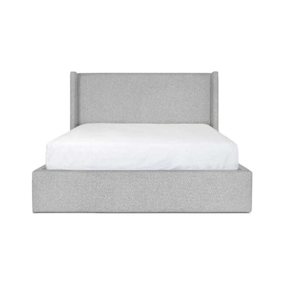 Angie Modern Storage Drawer Bed - Grey