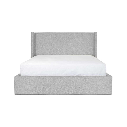 Angie Modern Storage Drawer Bed - Grey