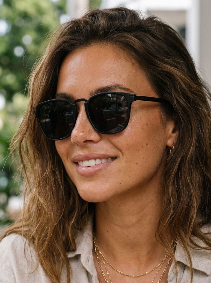 Maven – Square Keyhole Sunglasses | Bolero Eyewear