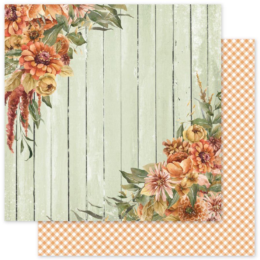 Autumn Florals Basics 12x12 Paper Collection 35451
