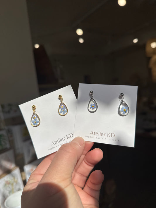 Boucles d’oreilles Mia - goutte