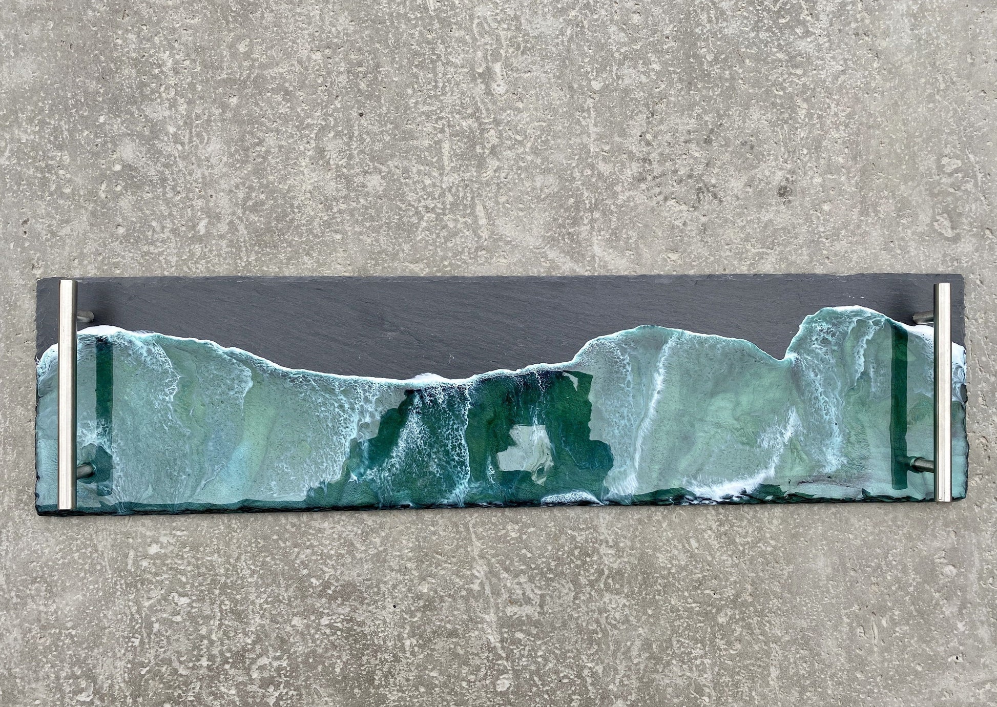 Natural Slate Charcuterie Board - AURABAGS SHOP