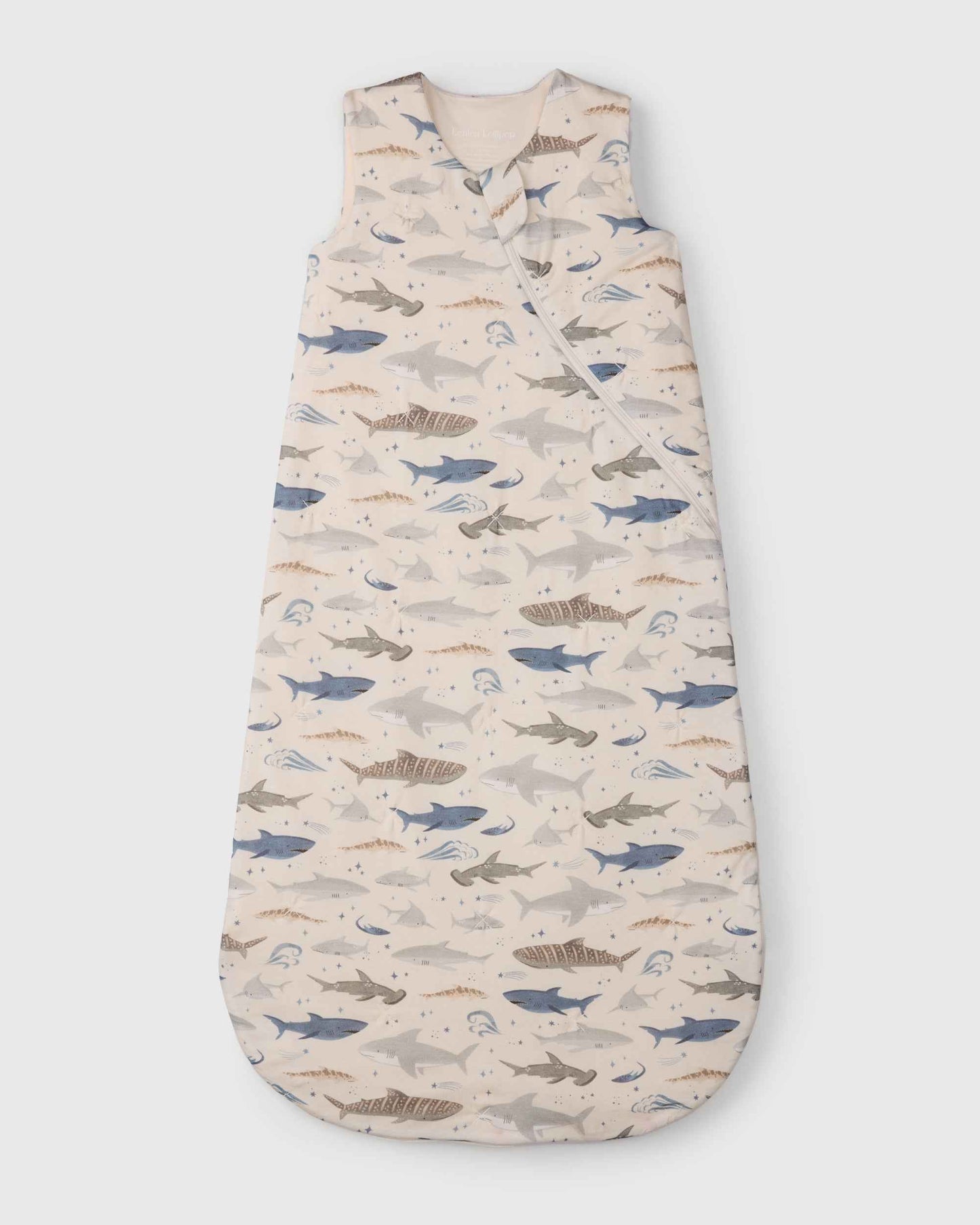 Baby Sleep Sack TENCEL™ 1.0 TOG - Smiley Sharks