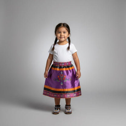 OLDTRIBES™ Infants Floral Ribbon Sk