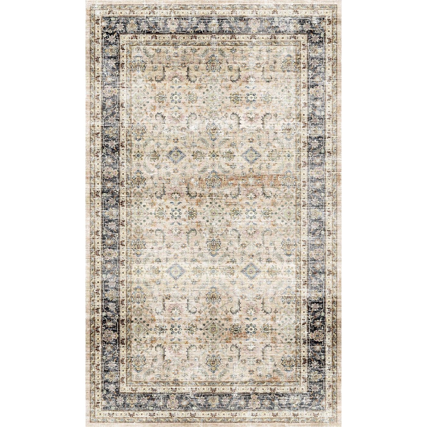 Miriam Gelb Beige Teppich