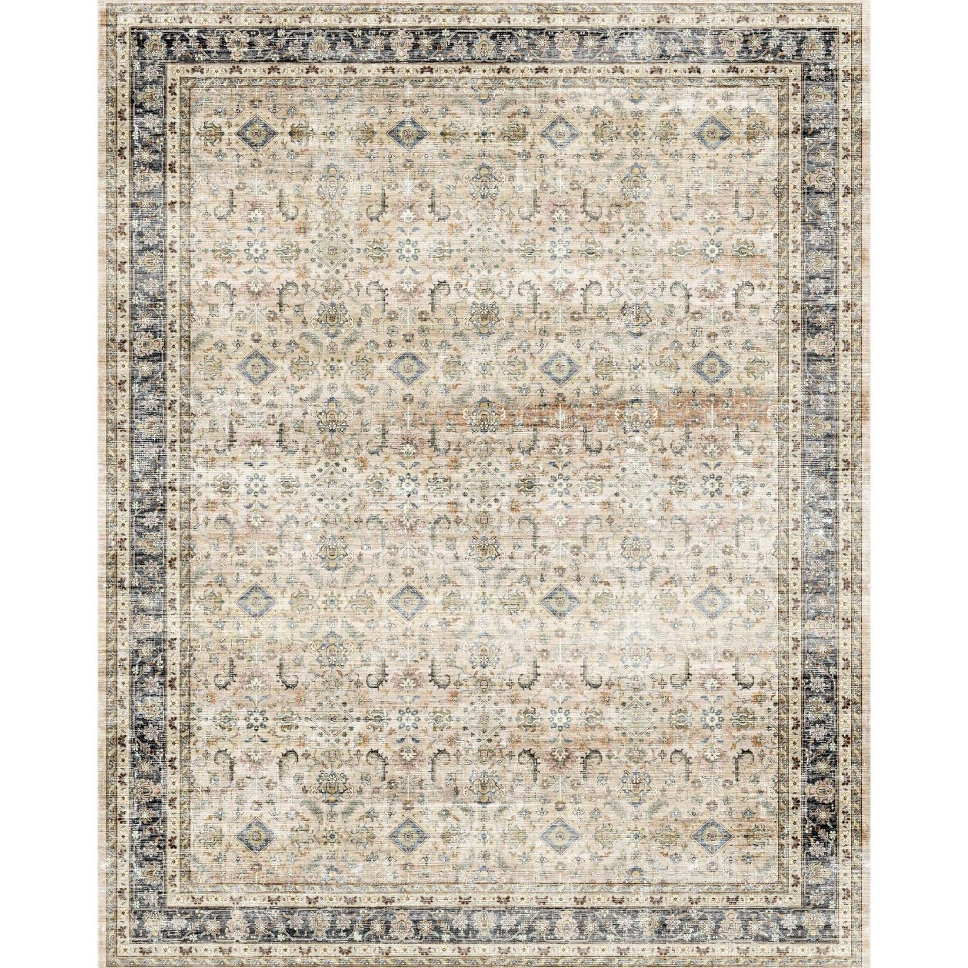 Miriam Gelb Beige Teppich