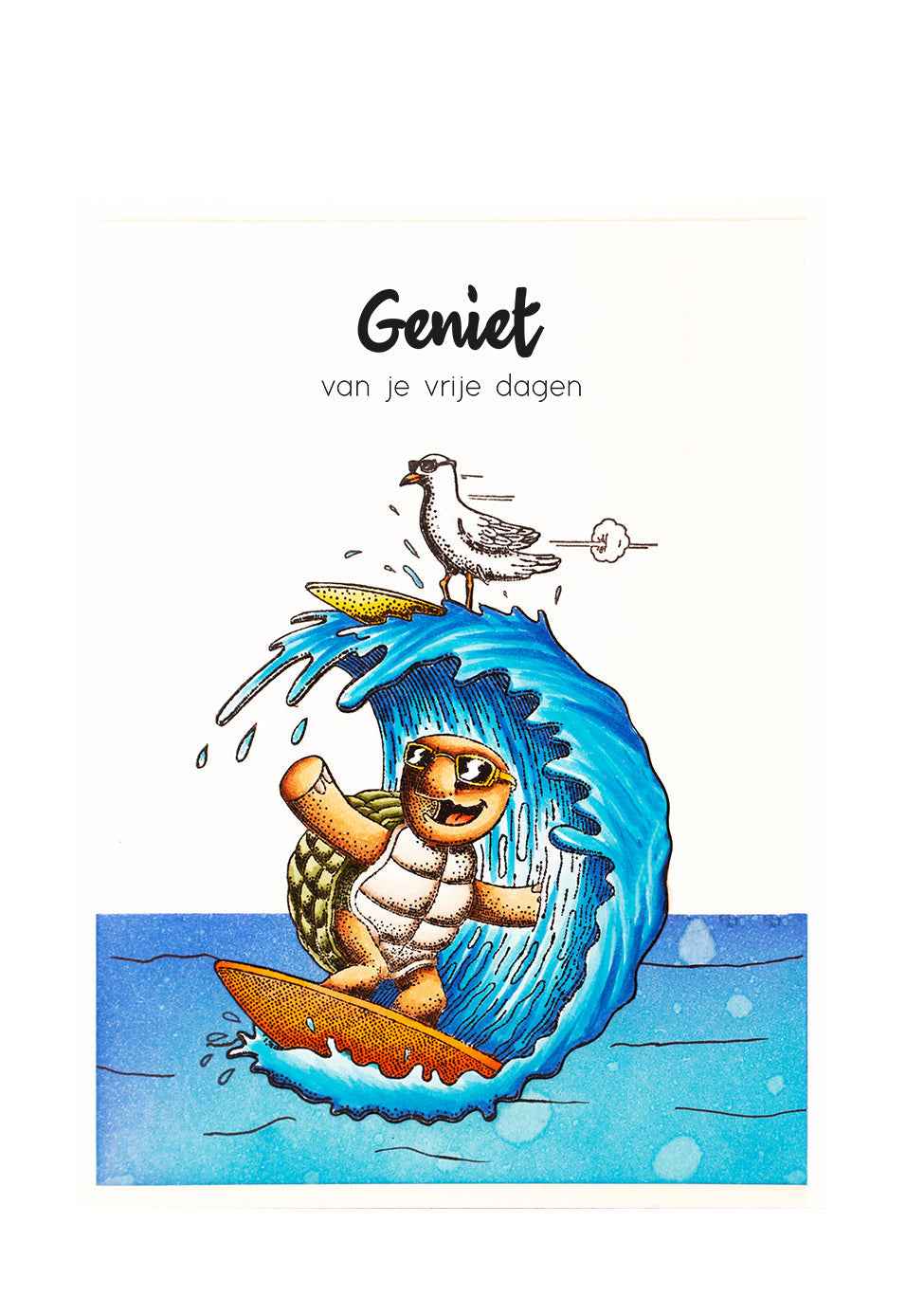 BL Clear Stamp Surf Dude By Laurens 89x64x3mm 1 PC nr.455