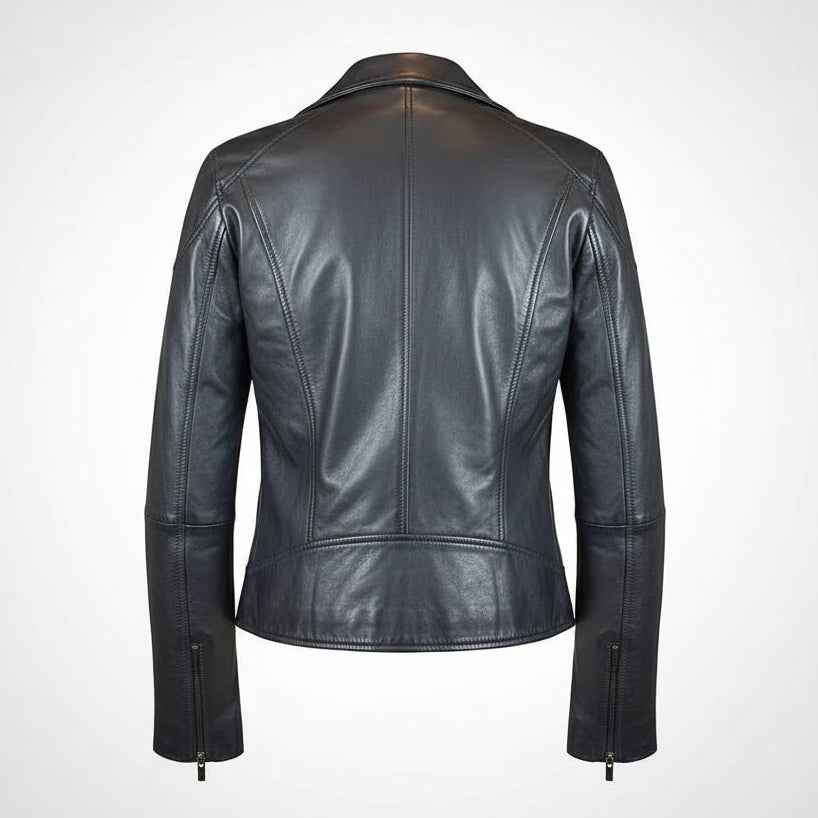 BOL Women's Vintage Texas Lambskin Leather Jacket