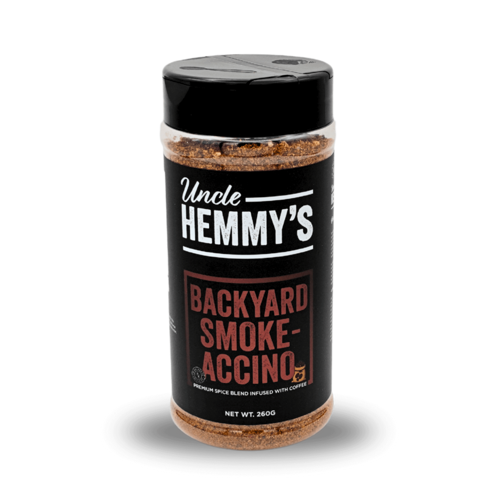 Uncle Hemmy’s : Backyard Smoke-Accino Bottle