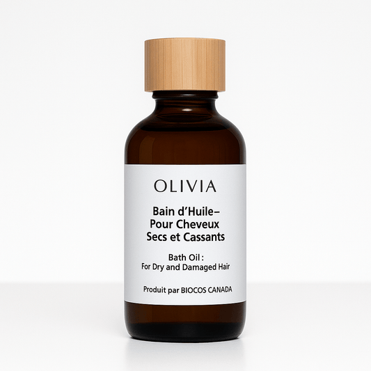 Huile pour cheveux secs et cassants (Bain)
