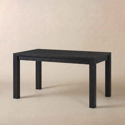 Block Table - Burnt Black