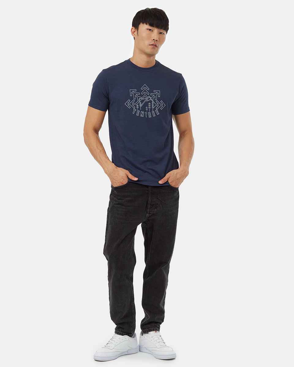 Tentree Winter Mountain T-Shirt