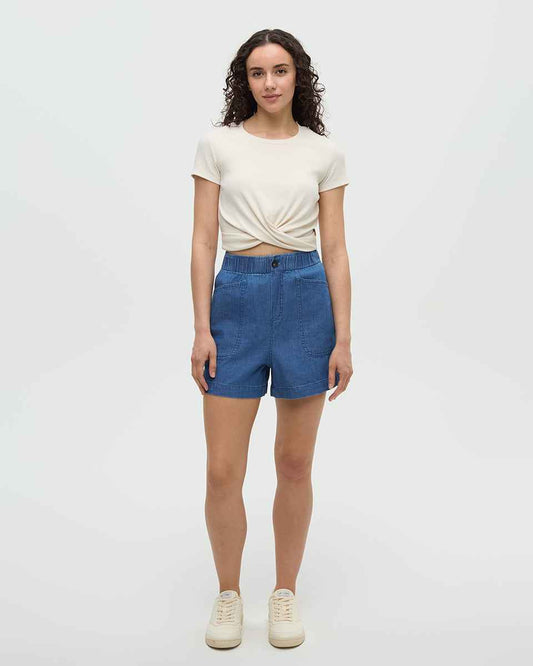 Denim Cascades Short