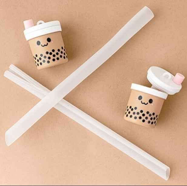 Boba Straw Keychain