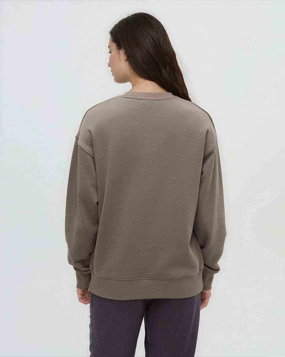 Washed Lakeshore Relaxed Crew
