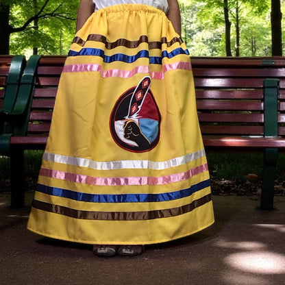 OLDTRIBES™ Wheel of Wisdom Ribbon Skirt