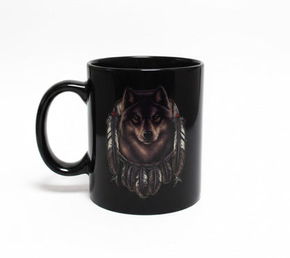OLDTRIBES™ Southwestern Style Black Ceramic mug