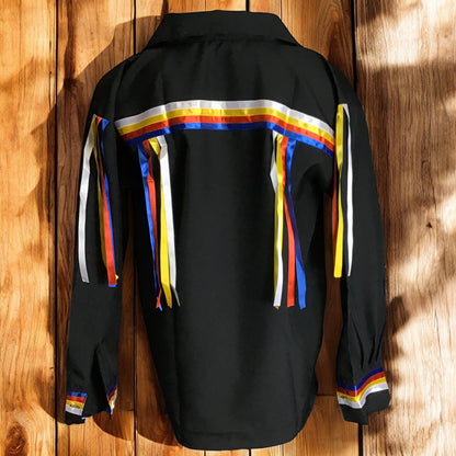 Black Ribbon Shirt