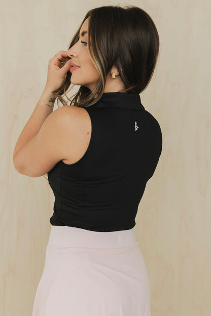 Sleeveless Polo Shirt