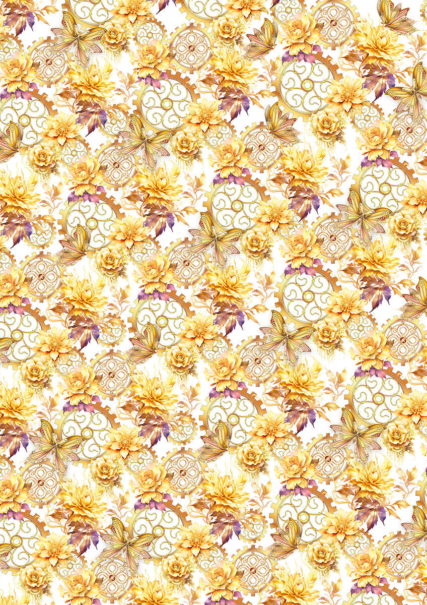 Vellum Ethereal Paper Patterns A4 6/Pkg