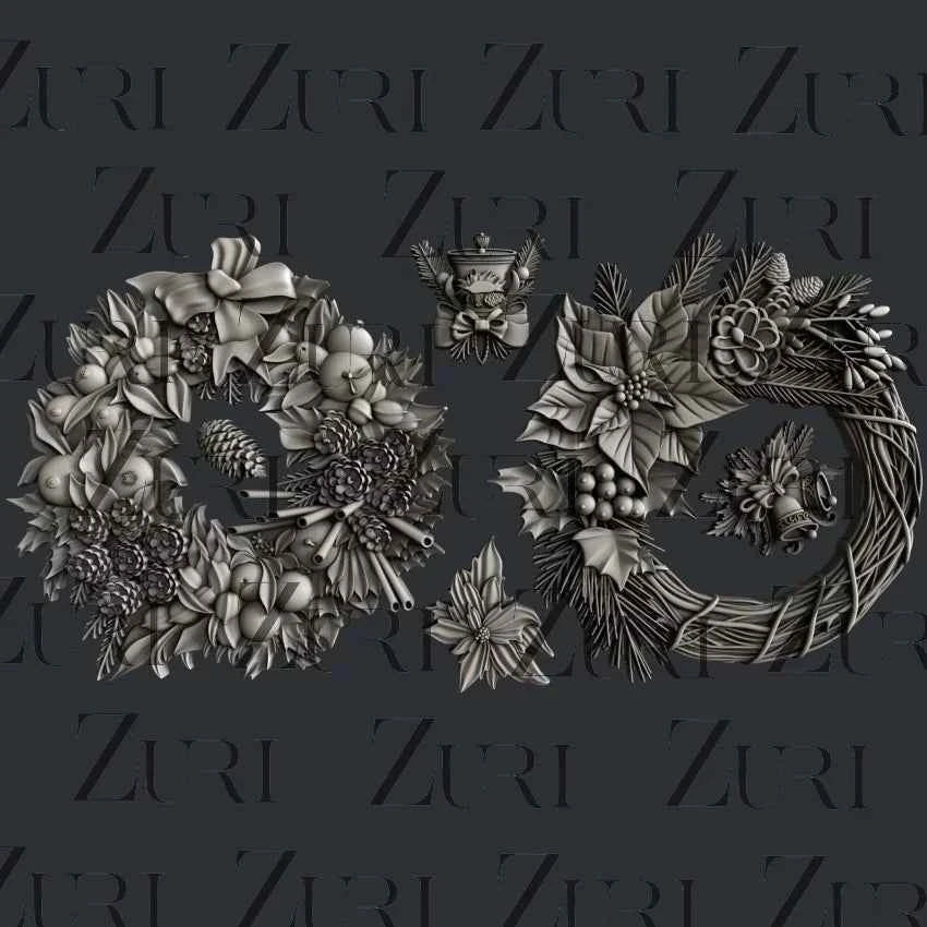 Zuri Designs Christmas Wreaths