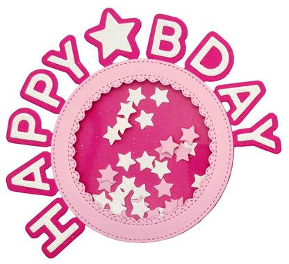CCL Cutting Die Circle Shaker Happy Bday Essentials 164x265x1mm 1 PC nr.159