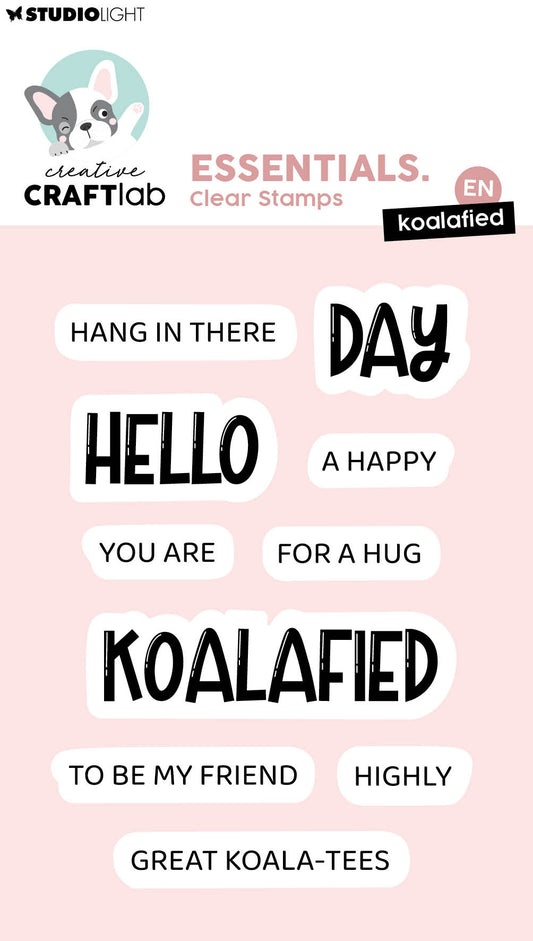 CCL Clear Stamps Koalified Essentials