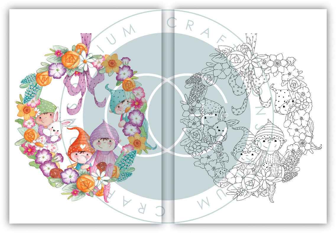Craft Consortium Let Spring Begin - A6 Premium Marker Pad