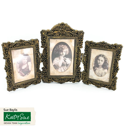 Medium Vintage Frame Silicone Mould