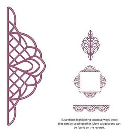 Sue Wilson Dies - Configurations Collection - Teardrop Adornment