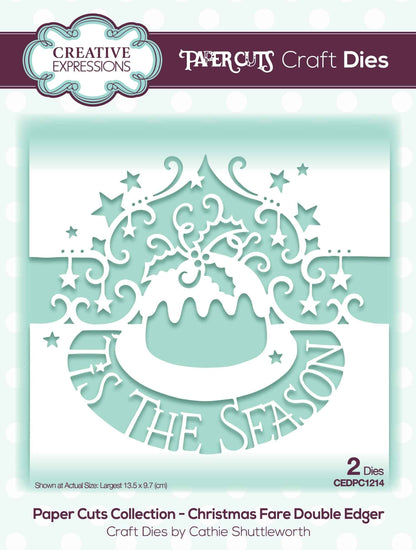Creative Expressions Paper Cuts Christmas Fare Double Edger Craft Die