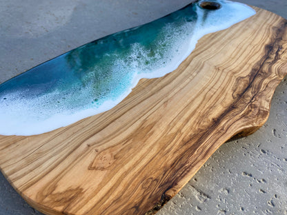 Olive Wood Charcuterie Board - AURABAGS SHOP