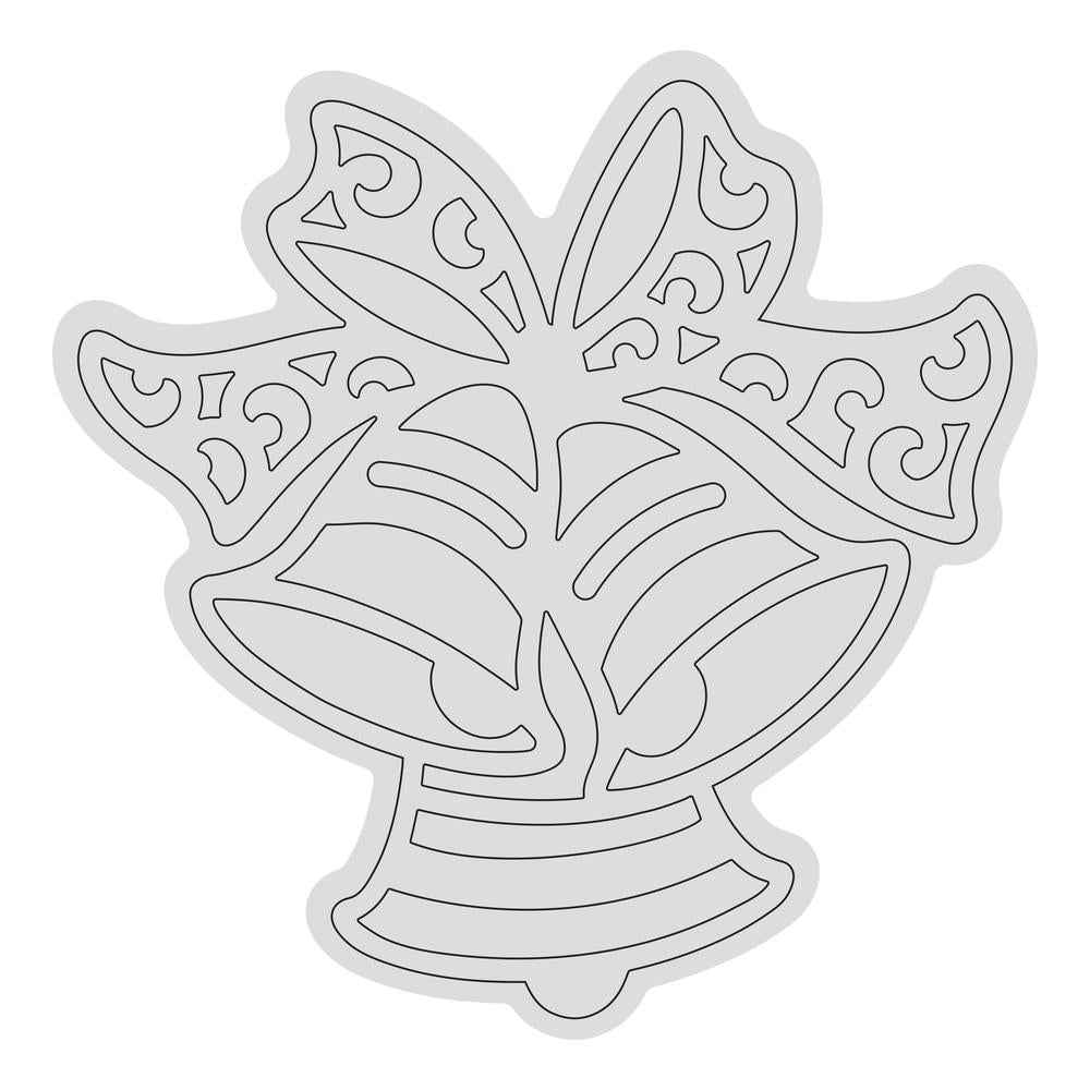 Ringing Bells Outline Stamp (1pc)