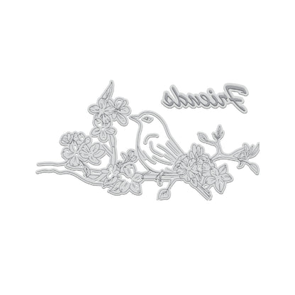 GoLetterPress Impression Stamp - Stamp 8 - Friends Floral