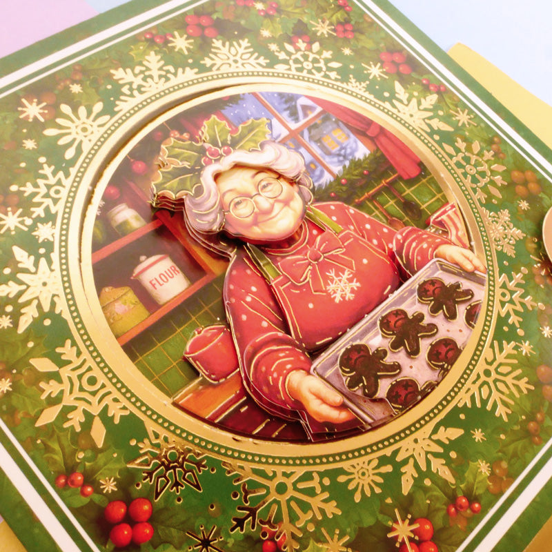 Delightful Golden Oldies Festive Fun Decoupage Card Kit