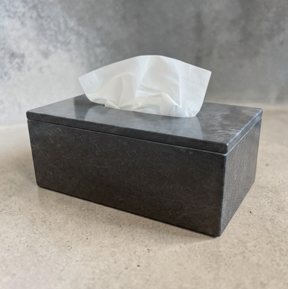 Marmorne Taschentuchbox