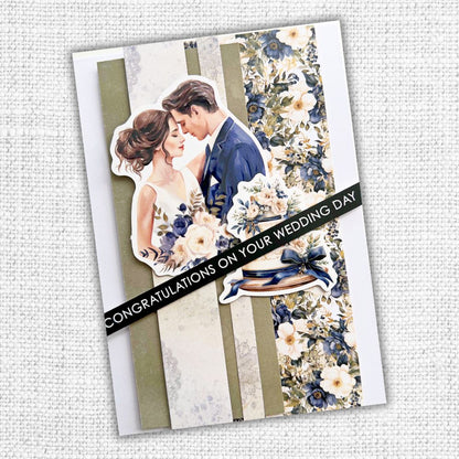Wedding Blooms Embossed Die Cuts 31407