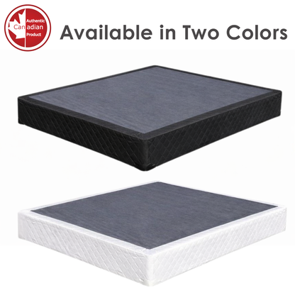 UltraFlex® EcoZen- Mattress and BoxSpring Set Medium Firm Reversible, CertiPUR-US® Certified Foam, Organic Bamboo Cover, Pressure Releiving, Cooling Gel Infused, Eco-Friendly Mattress ( Made In Canada )