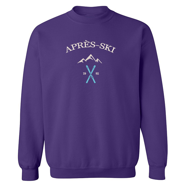 Crewneck "Après-Ski" brodé