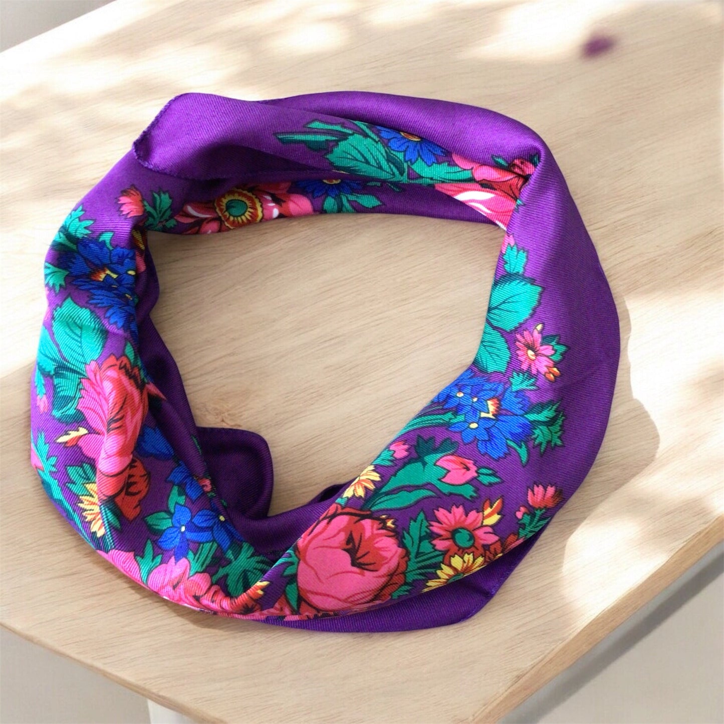 Purple Haze Kokum Scarf