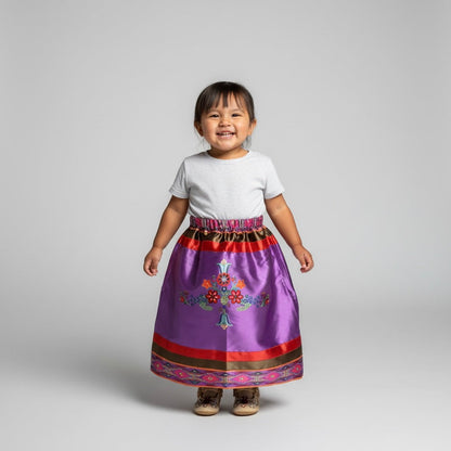 OLDTRIBES™ Infants Floral Ribbon Sk