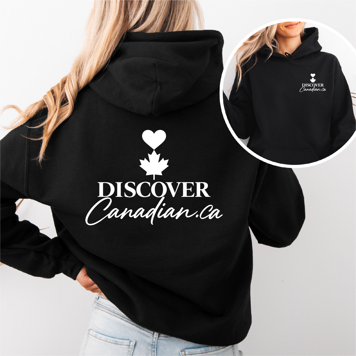DiscoverCanadian.ca Unisex Hoodie