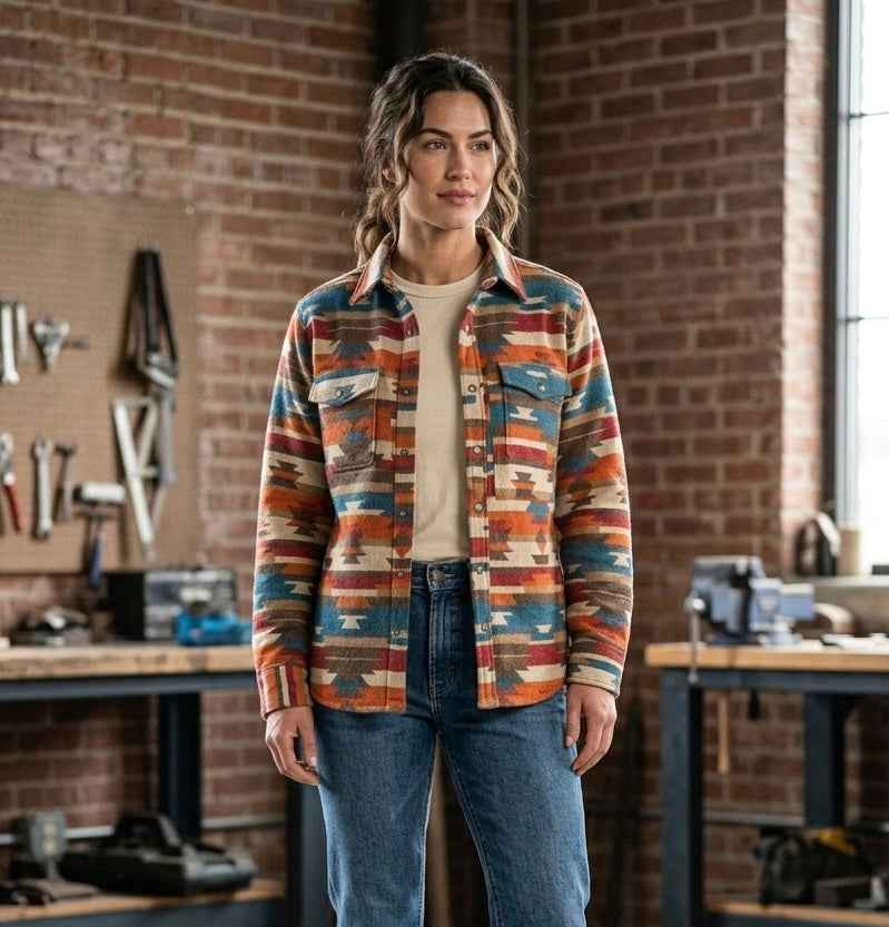 Orange and Blue Grand Canyon Jacket (unisex)