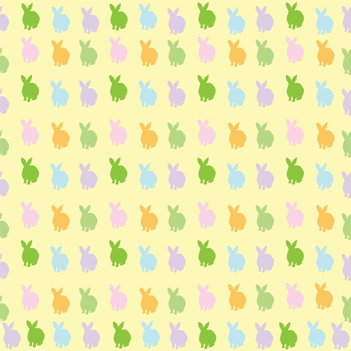 Craft HTV Easter Colorful Rabbits