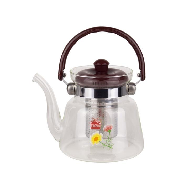Direct Heat Teapot with Filter 0.6/2.2L - Set of 2