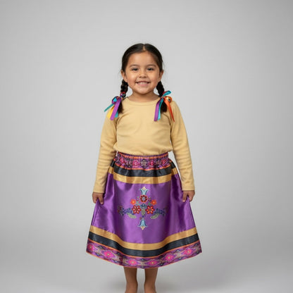 OLDTRIBES™ Infants Floral Ribbon Sk