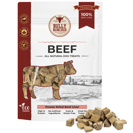 Freeze Dried Beef Liver 100g / 3.5oz